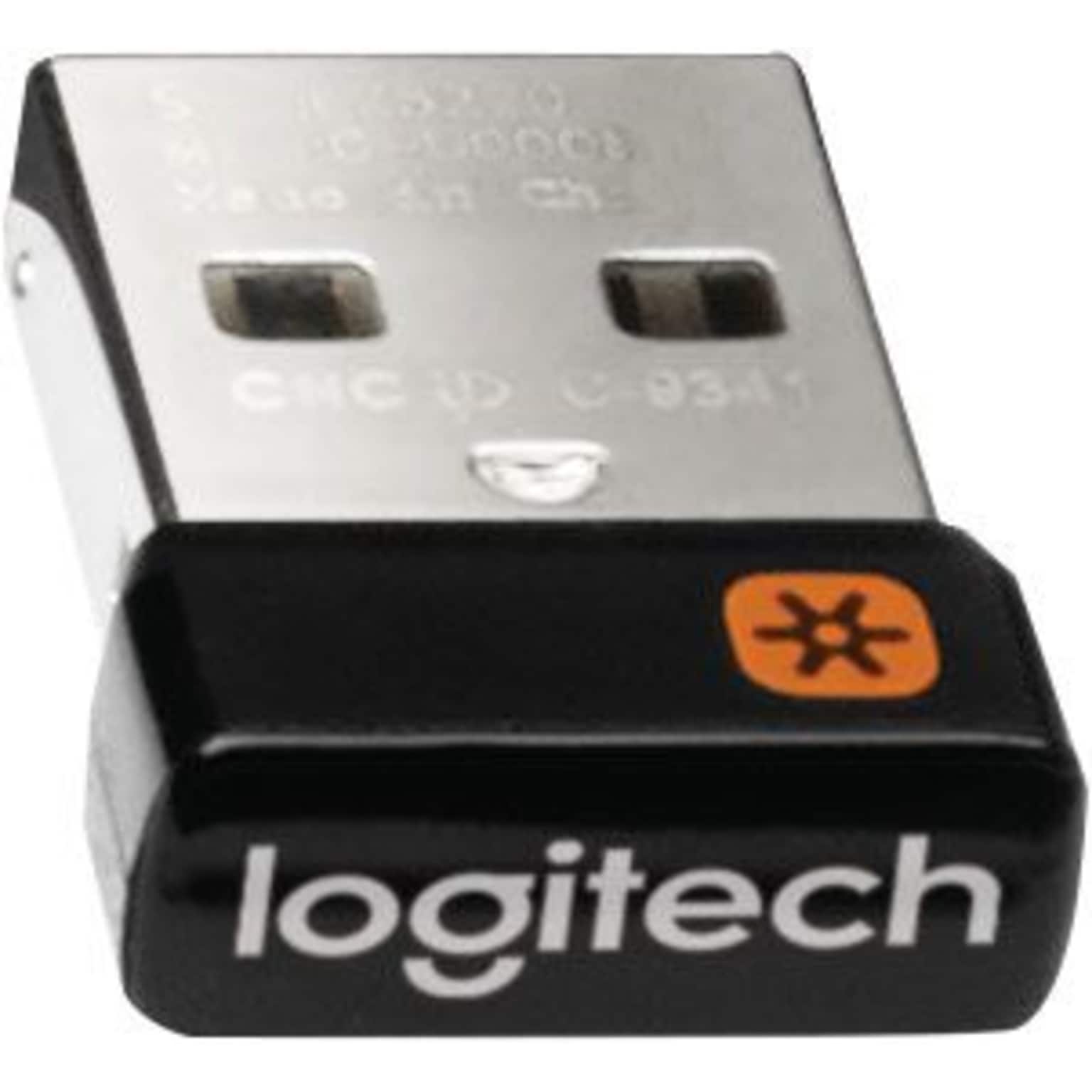 Logitech Unifying USB Receiver for Wireless Mouse and Keyboard, 6-Device  (910-005235) | Quill.com