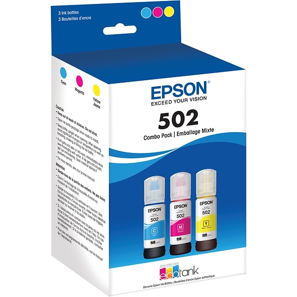 Epson EcoTank Ink Bottle Color Multipack | Quill.com