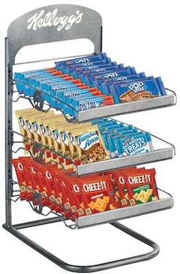 Kellogg's Breakroom Solution Rack with Kellogg's Snack Products (KEE12021)