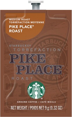 FLAVIA® Starbucks® Pike Place® Freshpacks, Medium Roast, 80/Carton (MDR10097)