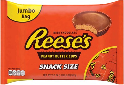 Reeses Snack Size Peanut Butter Cups, 19.5 oz. (246-00012)