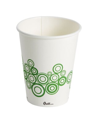 Quill Brand® Paper Hot Cups, 12 oz., 500/Carton