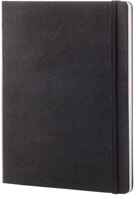 Moleskine Classic Notebook, Hard Cover, X-Large, 7.5" x 9.75", Square Ruled, Black (895292XX)