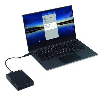 Seagate Backup Plus 5TB External Portable Hard Drive, Black (STKC5000400)