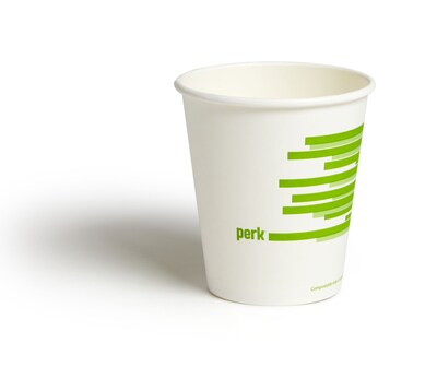 4 oz White Compostable Hot Cup | Paper| Custom Printed | 1000 count