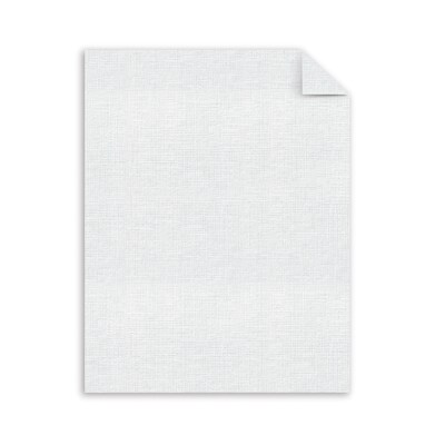 Southworth 8.5"W x 11"L Cover Paper, 65 lbs., Linen Finish, 100/Box  (Z550CK) | Quill.com