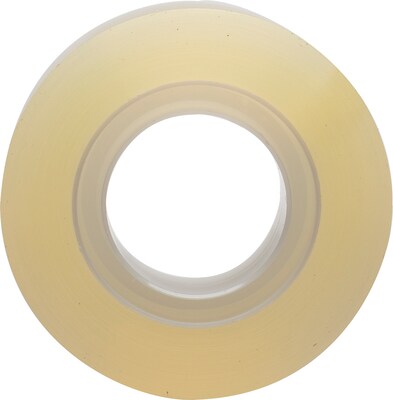 Quill Brand® Transparent Tape, Glossy Finish, 3/4" x 36 yds., Single Roll (70016043815)