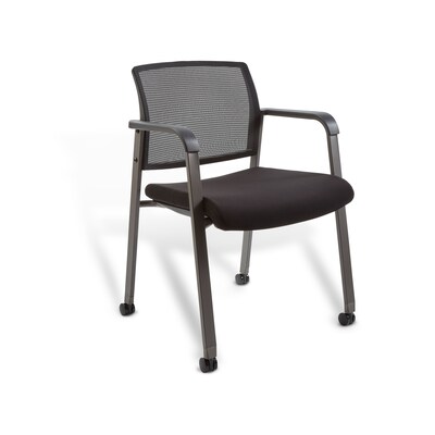 Workplace2.0™ Esler Fabric Guest Chair, Black (UN28355-CC)