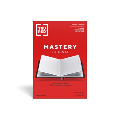 TRU RED™ Medium Mastery Journal, Black (TR58434)