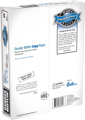 Copy Paper 8.5 x 11 20 Lbs. 1500 Sheets 3/Pack