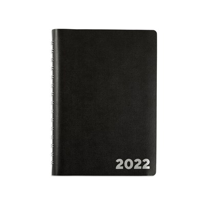 2022 TRU RED 5 x 8 Daily Appointment Book, Black (TR58452-22)