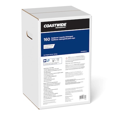 Coastwide Professional™ Radiance™ Powder Laundry Detergent, 293 Loads, 800 oz., 50 lbs. (CW160050-A/