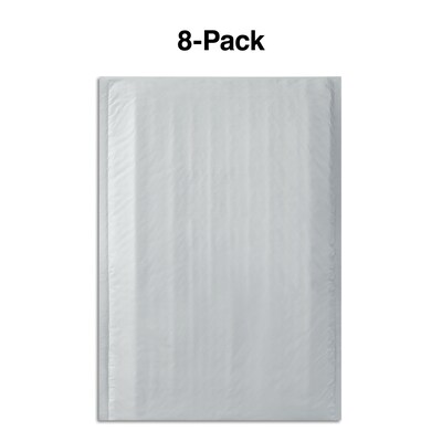 Quill Brand® #0 Peel & Seal Bubble Mailer, 6 x 9, White, 8/Pack (51625-CC)