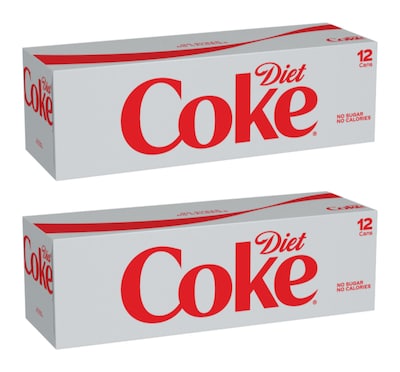Coca-Cola Diet Coke, 12 oz., 24/Carton (00049000028911)