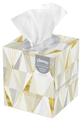 Kleenex Boutique Facial Tissue, 2-ply, 95 Tissues/Box, 36 Boxes/Pack  (21200) | Quill.com