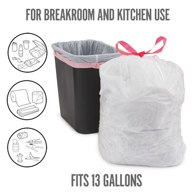 Xtra Tuff Trash Bags Kitchen Garbage Bags 13 Gallon 130 CT Heavy