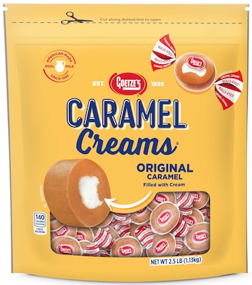 Goetze's Caramel Creams Original Caramels, 40 oz (GOC40821)