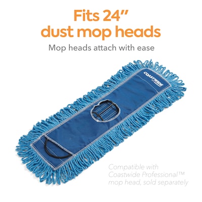 Coastwide Professional™ Dust Mop Frame, 24" x 5", Black (CW56764)
