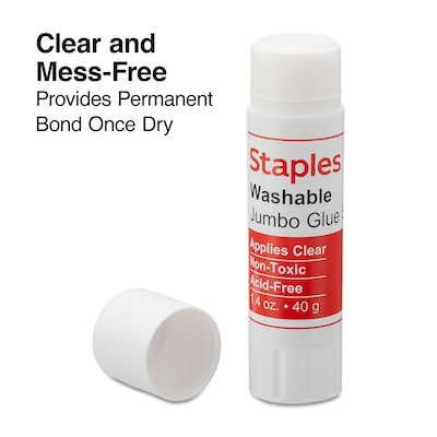 Washable Clear Glue in 4 oz Bottle (Bulk Qty of 24)