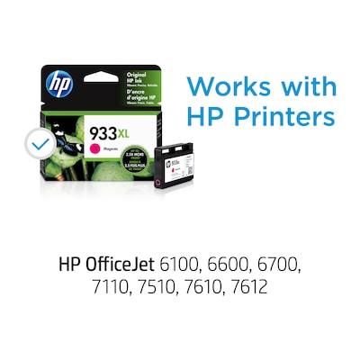 HP 933XL Magenta High Yield Ink Cartridge   (CN055AN#140)