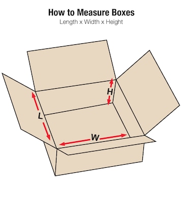 22" x 14" x 4" Shipping Boxes, Brown, 25/Bundle (22144)