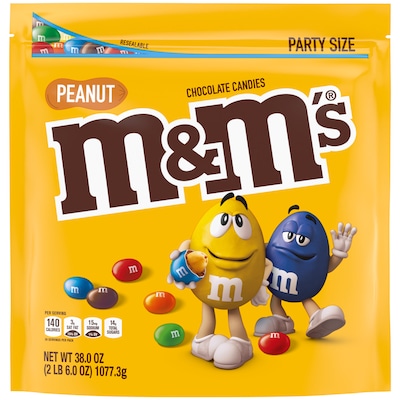 M&M's Milk Chocolate Candy - Green: 2LB Bag