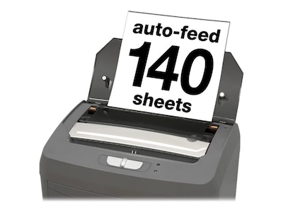 BOXIS Autoshred 140-Sheet Micro Cut Personal Shredder (AF140)