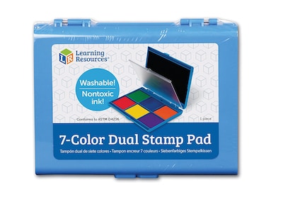 Learning Resources 7-Color Washable Stamp Pad (LER4275)