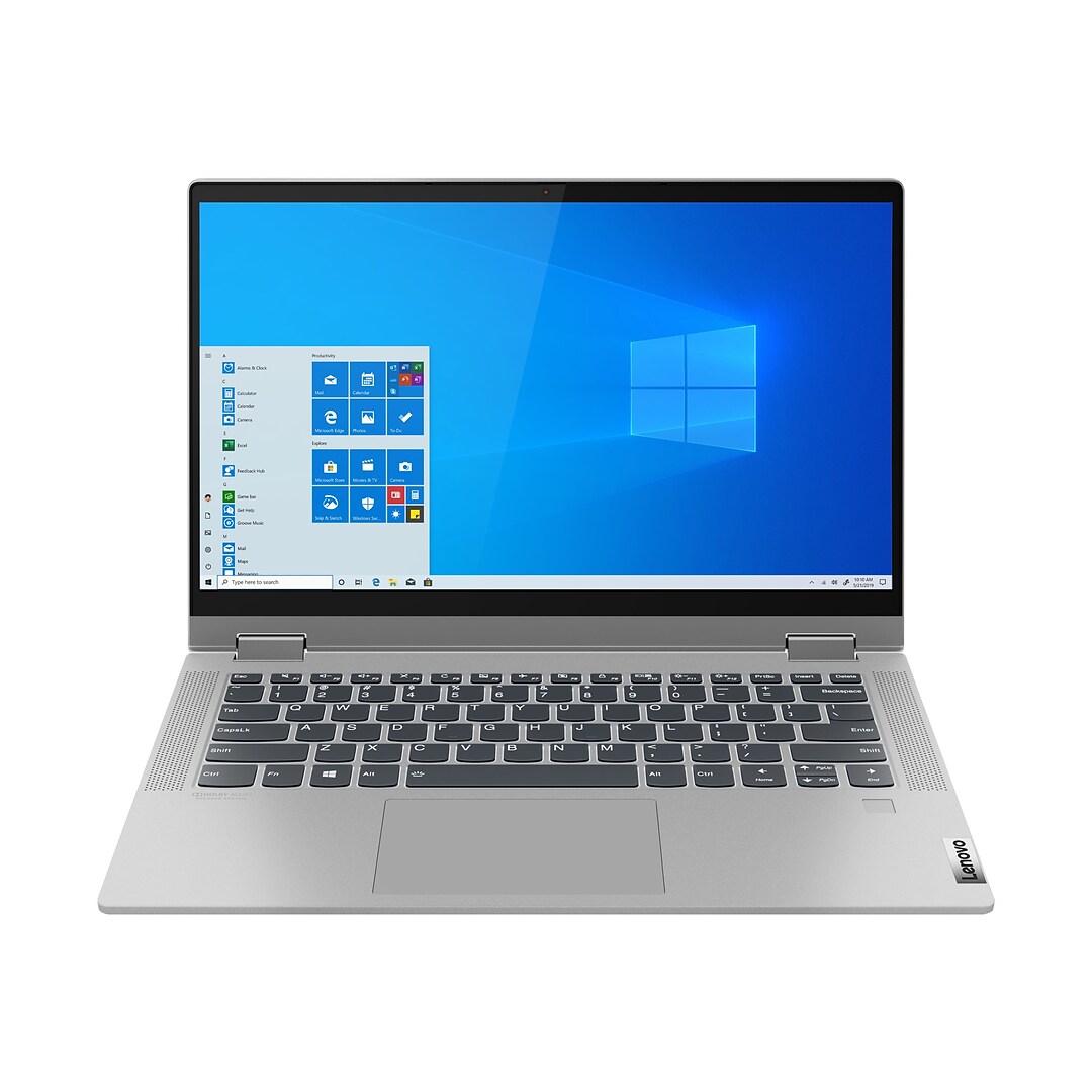 Lenovo IdeaPad Flex 5 14ITL05 14" Notebook, Intel i5, 12GB Memory, 512GB SSD,  Windows 10 (82HS0003US | Quill.com