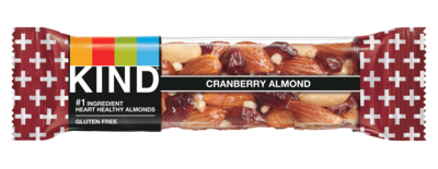 KIND PLUS Gluten Free Cranberry Almond Nutrition Bar, 1.4 oz., 12 Bars/Box (PHW17211)