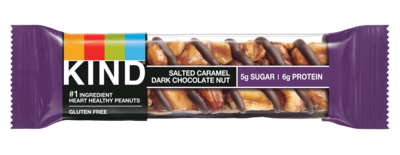 KIND Kind Gluten Free Salted Caramel & Dark Chocolate Nut Bar, 12 Bars/Box (PHW26961)