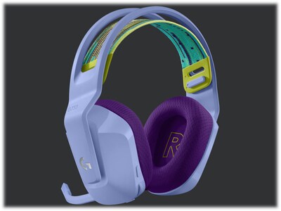 Logitech G Series G733 Wireless Over-the-Ear Gaming Headset, Lilac  (981-000889) | Quill.com