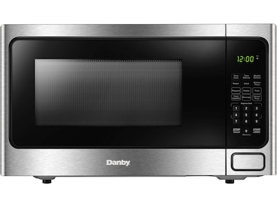Danby Designer 1.1 Cubic Feet Countertop Microwave (DDMW1125BBS)