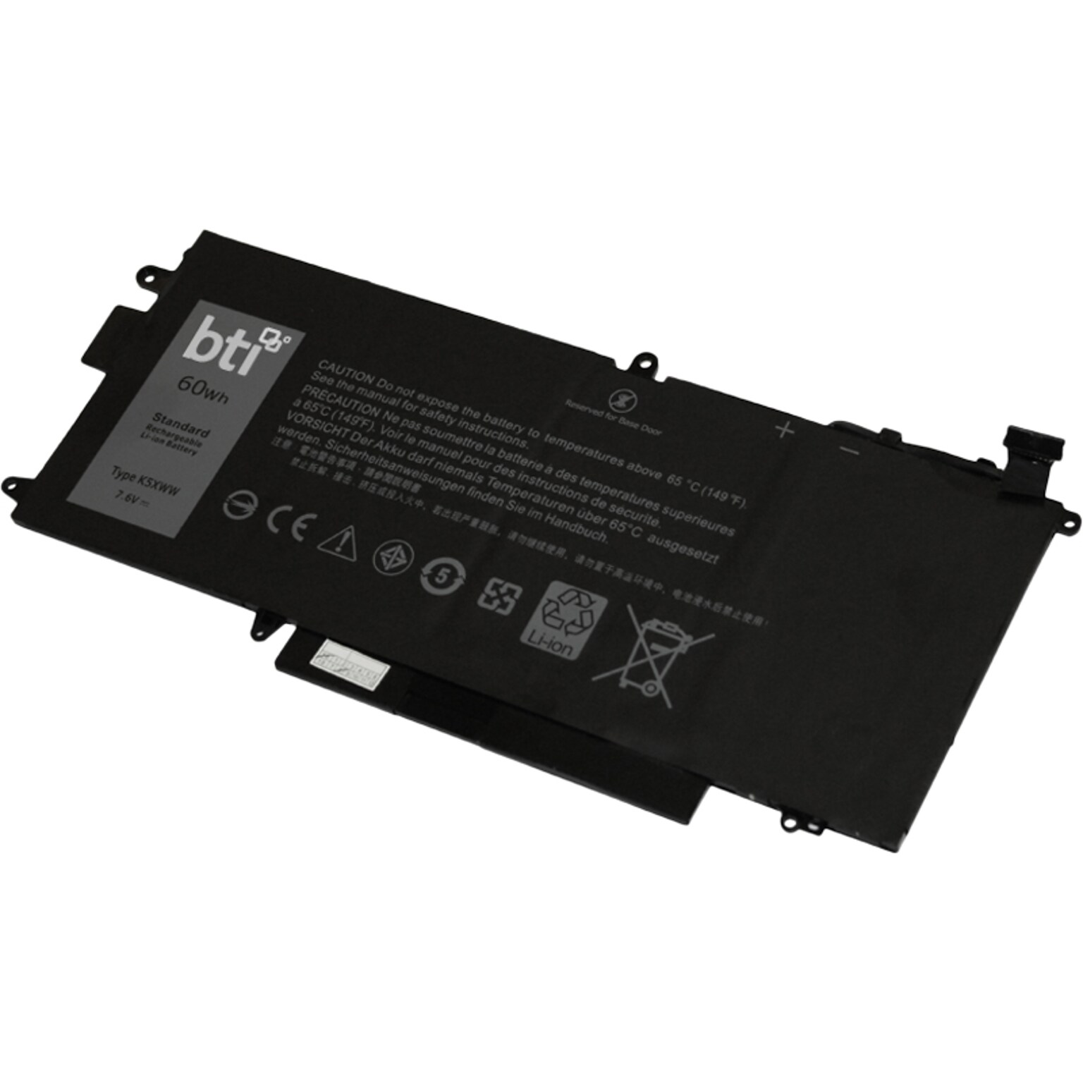 Battery Technology Battery for Laptop (K5XWW-BTI)