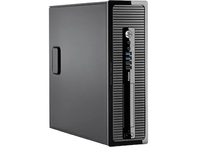 HP ProDesk 400 G1 Refurbished Desktop Computer, Intel Core i5-4570, 16GB Memory, 480GB SSD