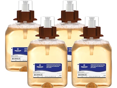 Brighton Professional™ Antibacterial Foaming Hand Soap Refill for Dispenser, Orange Scent, 4/Carton (BPR59207)
