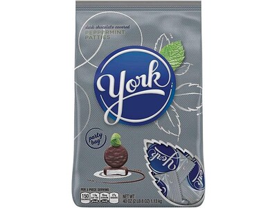 York Peppermint Patties Miniatures Peppermint Dark Chocolate Candy Bar, 35.2 oz. (HEC05811)