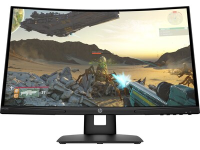HP Gaming X24c 23.6 Curved LED Gaming Monitor , Black