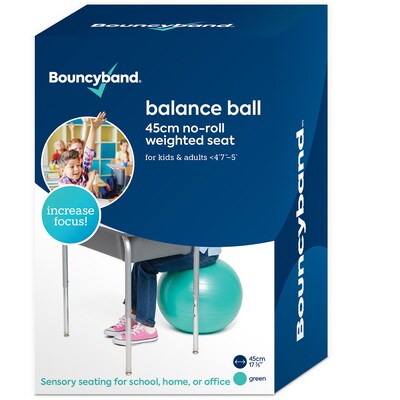 Bouncy Bands Balance Ball, 45cm, Mint (BBAWBS45GR)