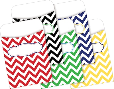 Barker Creek Chevron Nautical On-Trend Organizer Set, 92/Set (4093)