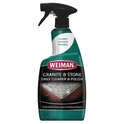 WEIMAN Granite Cleaner and Polish, Citrus Scent, 24 oz Spray Bottle (WMN137EA)