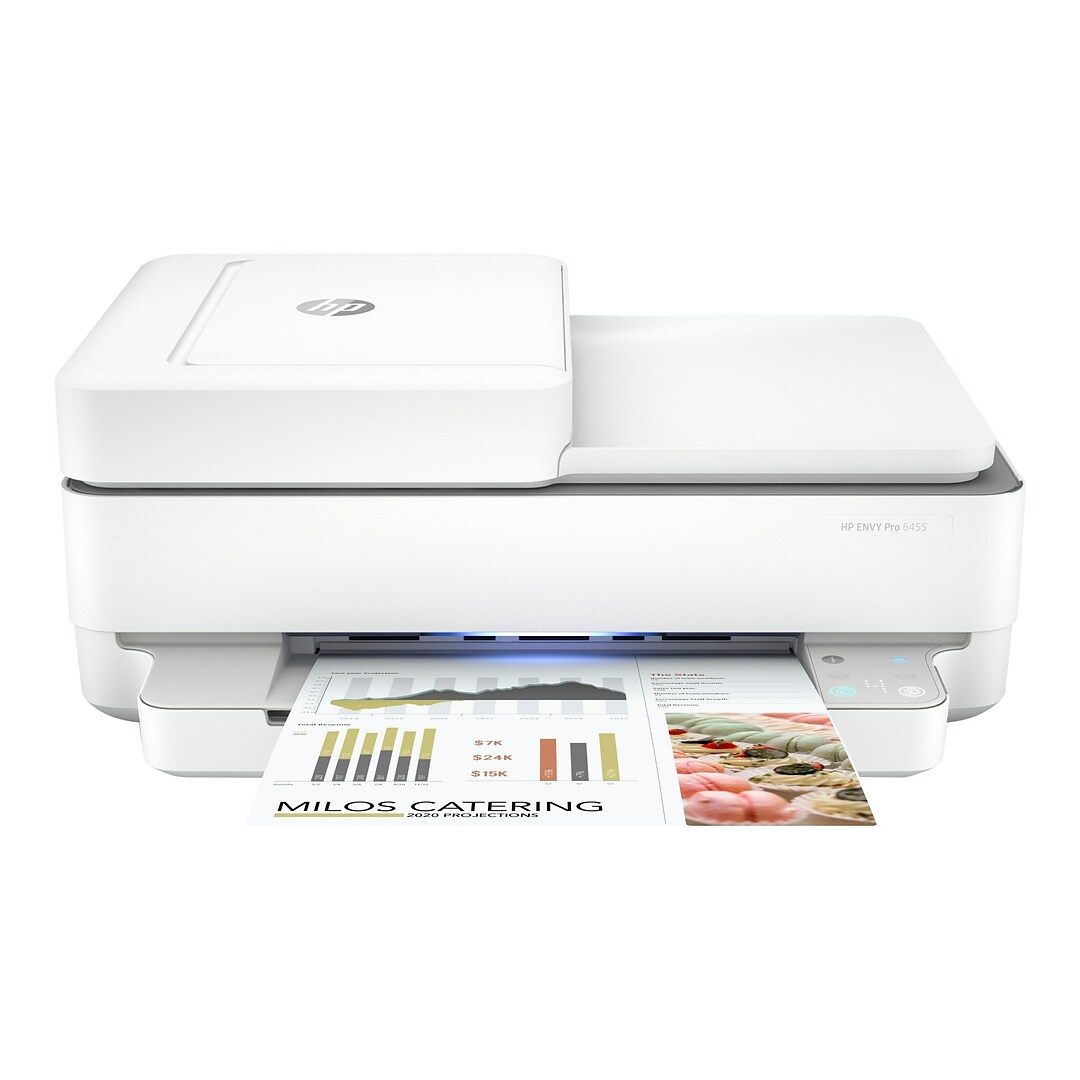 HP ENVY Pro 6455e Wireless Color All-in-One Inkjet Printer (223R1A#B1H) |  Quill.com