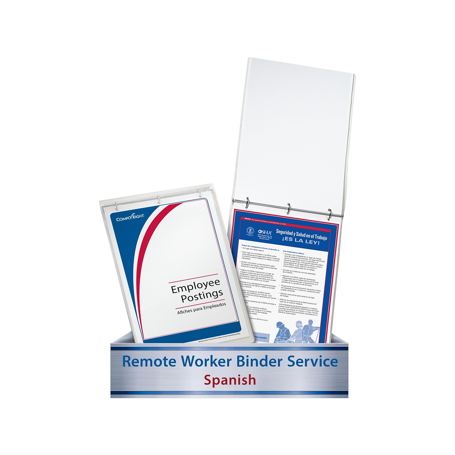 ComplyRight Federal and State Remote Worker Binder 1-Year Labor Law Service, Hawaii, Spanish (U1200CRWHIESP)