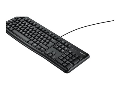 Logitech K120 Keyboard for EDU Wired, Black (920-010015) | Quill.com