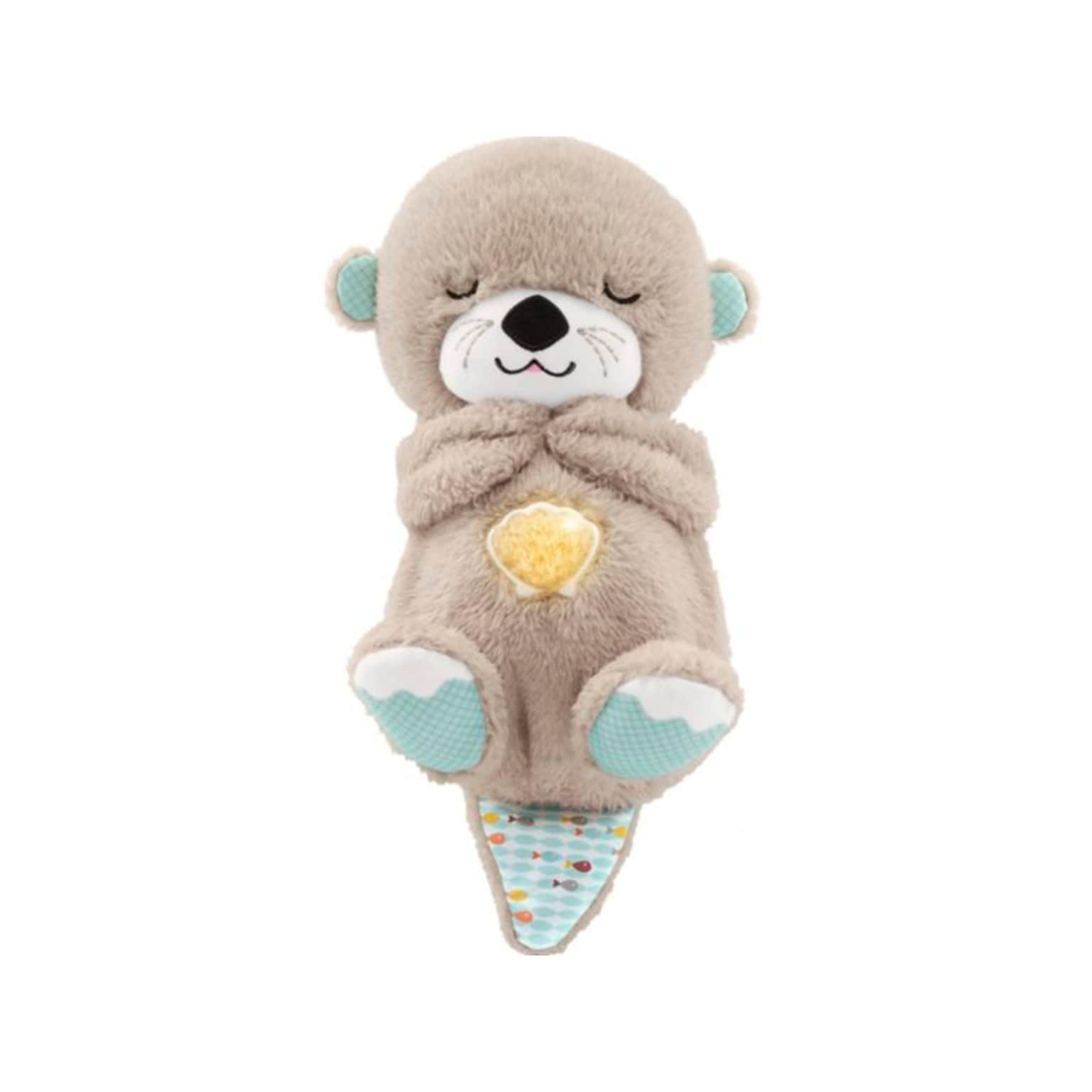 Fisher-Price Soothe n Snuggle Otter Soother, Beige (FXC66)