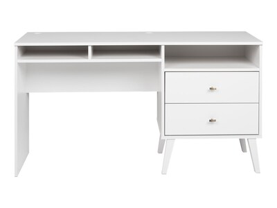 Prepac on sale white desk