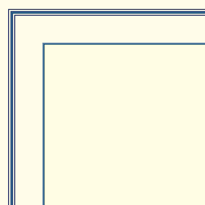 Great Papers! Metallic Blue Border Certificate, 8.5 x 11 , 25 Count  (934425)