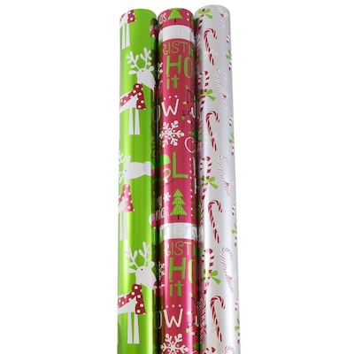 foil gift wrapping paper