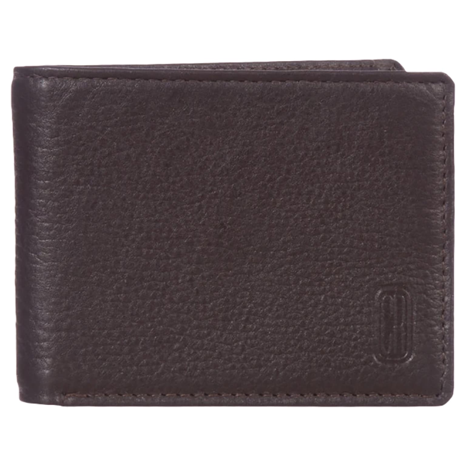 Club Rochelier Leather Slimfold Wallet, Brown (CRP354-2-Brn)