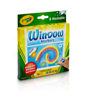 Crayola Washable Window Markers (588165)